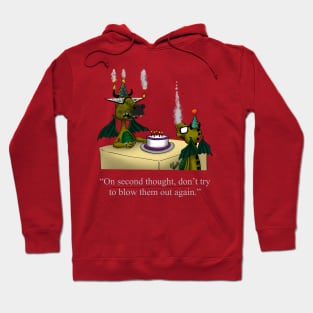 Funny Spectickles Dragon Birthday Humor Hoodie